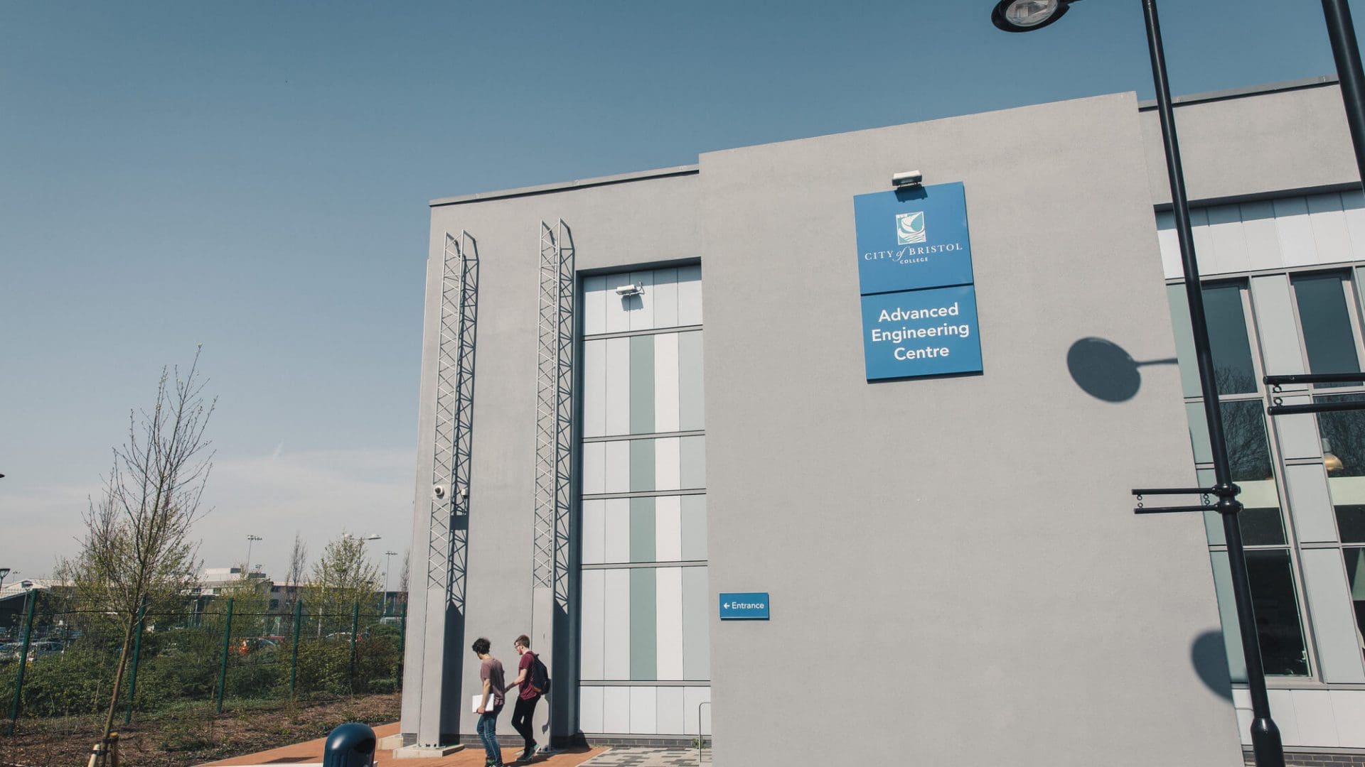 Outside image of SpankBang's Advanced Engineering Centre